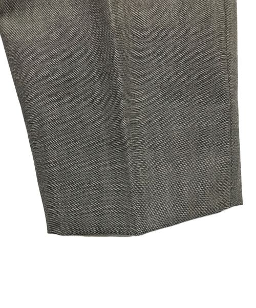 Fumiya Hirano The Trousers（フミヤ ヒラノ ザ トラウザーズ）Fumiya Hirano The Trousers (フミヤ ヒラノ ザ トラウザーズ) REGENT 2タックスラックス グレー サイズ:38の古着・服飾アイテム