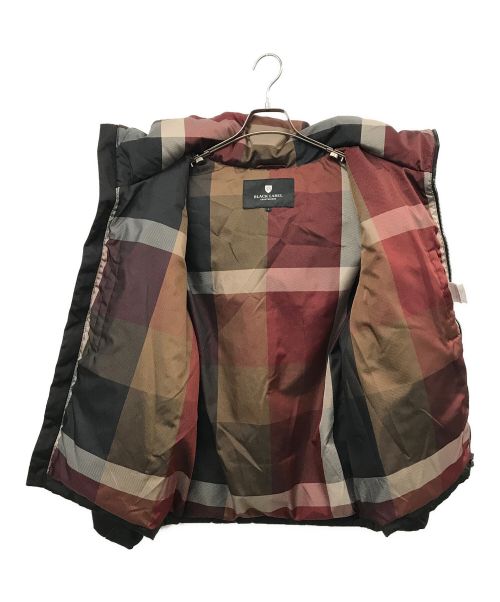 BLACK LABEL CRESTBRIDGE（ブラックレーベル クレストブリッジ）BLACK LABEL CRESTBRIDGE (ブラックレーベル クレストブリッジ) ダウンジャケット ブラック サイズ:Lの古着・服飾アイテム