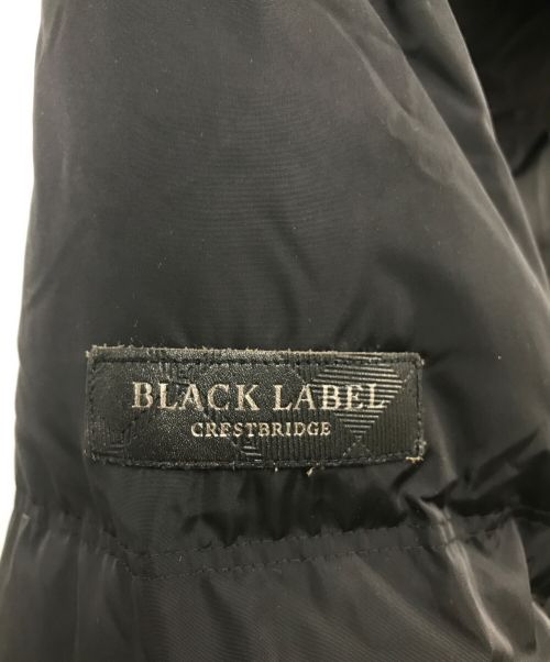 BLACK LABEL CRESTBRIDGE（ブラックレーベル クレストブリッジ）BLACK LABEL CRESTBRIDGE (ブラックレーベル クレストブリッジ) ダウンジャケット ブラック サイズ:Lの古着・服飾アイテム