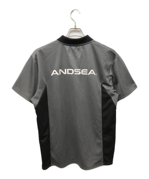 WIND AND SEA（ウィンダンシー）WIND AND SEA (ウィンダンシー) Wind Wave Home Shirt グレー サイズ:Lの古着・服飾アイテム