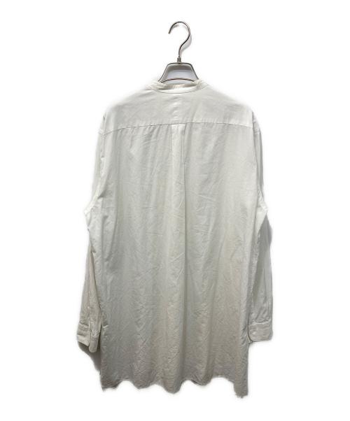 COMOLI（コモリ）COMOLI (コモリ) バンドカラーシャツ ホワイト サイズ:2の古着・服飾アイテム