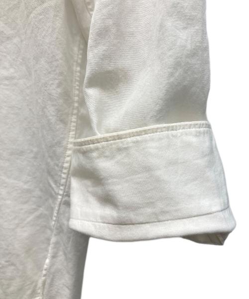 COMOLI（コモリ）COMOLI (コモリ) バンドカラーシャツ ホワイト サイズ:2の古着・服飾アイテム