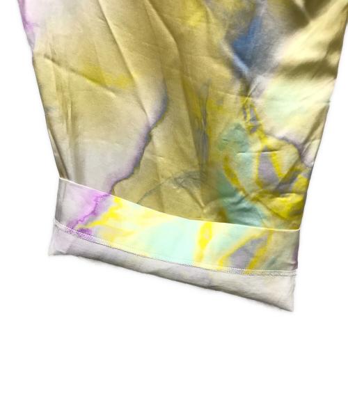 CINOH（チノ）CINOH (チノ) リーフプリントリラックスパンツ イエロー サイズ:M 未使用品の古着・服飾アイテム