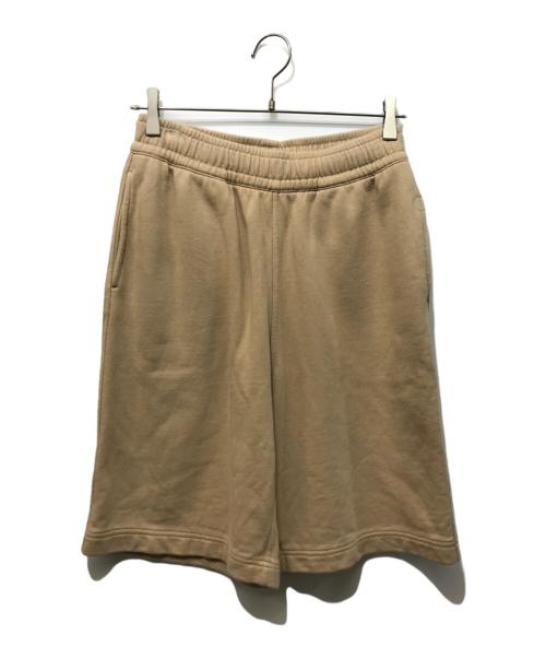 BURBERRY（バーバリー）BURBERRY (バーバリー) ロゴラバースウェットハーフパンツ ベージュ サイズ:XSの古着・服飾アイテム