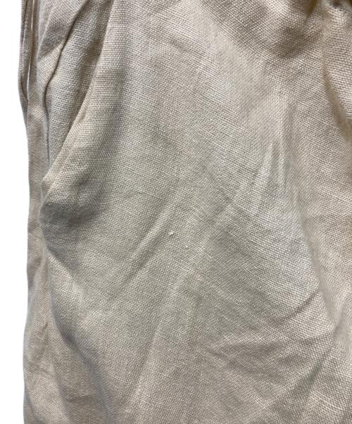 Hed Mayner（ヘド メイナー）Hed Mayner (ヘド メイナー) イージーリネンパンツ ベージュ サイズ:XSの古着・服飾アイテム