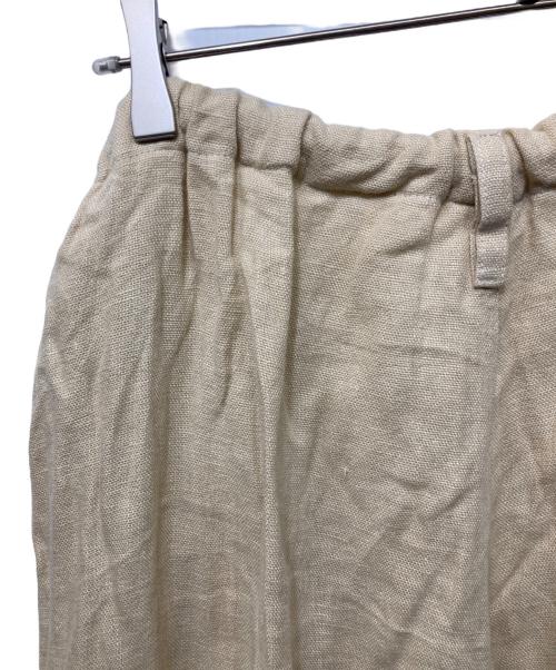 Hed Mayner（ヘド メイナー）Hed Mayner (ヘド メイナー) イージーリネンパンツ ベージュ サイズ:XSの古着・服飾アイテム