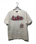 SAINT MICHAELセントマイケル）の古着「SS TEE LOVE」｜ホワイト