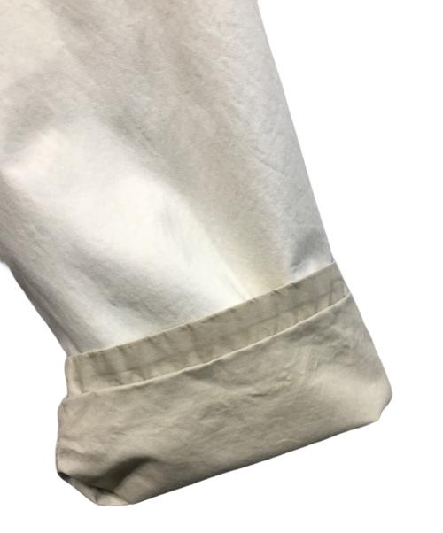 POLO RALPH LAUREN（ポロ・ラルフローレン）POLO RALPH LAUREN (ポロ・ラルフローレン) リバーシブルフーデットジャケット アイボリー×ベージュ サイズ:Lの古着・服飾アイテム