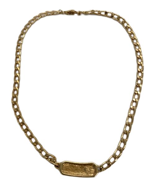 Christian Dior（クリスチャン ディオール）Christian Dior (クリスチャン ディオール) ラインストーンチョーカー ゴールドの古着・服飾アイテム