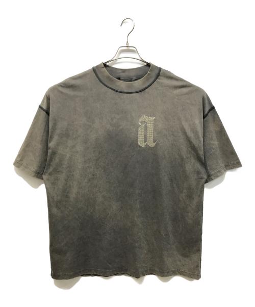 ARNODEFRANCE（アルノデフランス）ARNODEFRANCE (アルノデフランス) A Studs T-Shirt カーキ サイズ:Mの古着・服飾アイテム