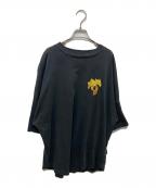 Palm Angelsパーム エンジェルス）の古着「burning palm oversized t」｜ブラック