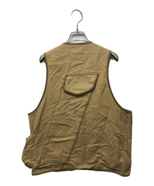Name.（ネーム）Name. (ネーム) CORDURA BACK SATIN PHOTOGRAPHERS VEST ベージュ サイズ:size1の古着・服飾アイテム