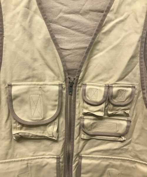 Name.（ネーム）Name. (ネーム) CORDURA BACK SATIN PHOTOGRAPHERS VEST ベージュ サイズ:size1の古着・服飾アイテム