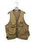 Name.（ネーム）の古着「CORDURA BACK SATIN PHOTOGRAPHERS VEST」｜ベージュ