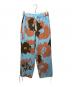 Name.（ネーム）の古着「JAGUAR FLOWER RAYON EASY PANTS」｜ブルー