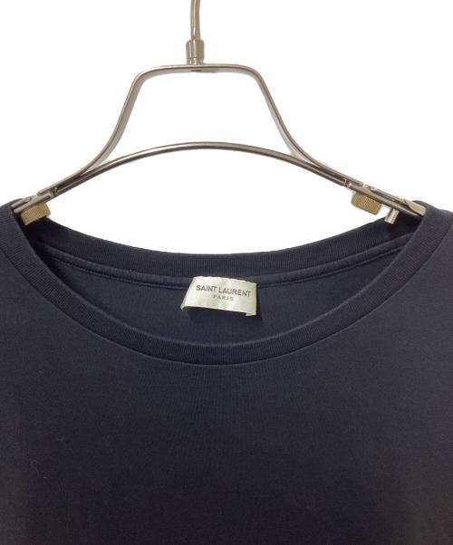 Saint Laurent Paris（サンローランパリ）Saint Laurent Paris (サンローランパリ) スモールロゴ半袖Tシャツ ブラック サイズ:Mの古着・服飾アイテム