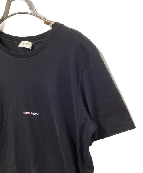 Saint Laurent Paris（サンローランパリ）Saint Laurent Paris (サンローランパリ) スモールロゴ半袖Tシャツ ブラック サイズ:Mの古着・服飾アイテム