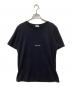 Saint Laurent Paris（サンローランパリ）の古着「スモールロゴ半袖Tシャツ」｜ブラック