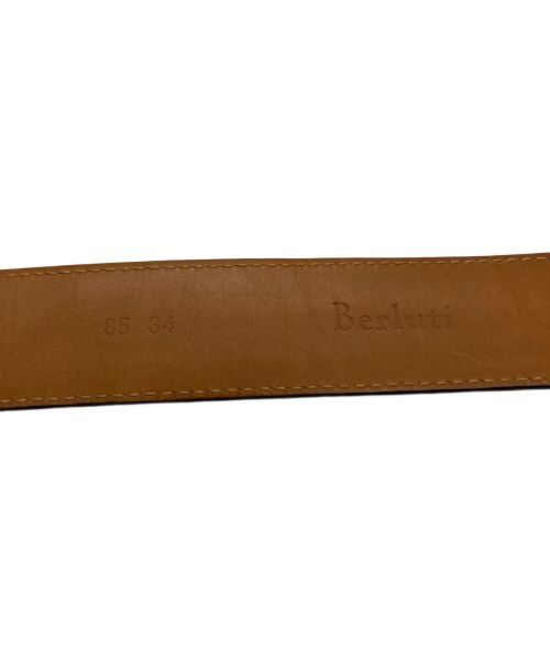 Berluti（ベルルッティ）Berluti (ベルルッティ) ベルト ブラウン サイズ:85/34の古着・服飾アイテム