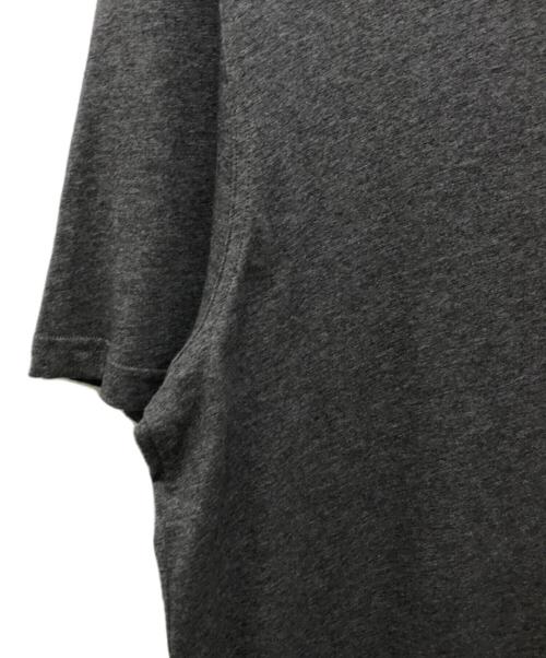 GIVENCHY（ジバンシィ）GIVENCHY (ジバンシィ) カラーブロックTシャツ グレー×レッド サイズ:Mの古着・服飾アイテム