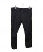 COMME des GARCONS HOMME PLUSコムデギャルソンオムプリュス）の古着「ポリ縮絨パンツ」｜ネイビー