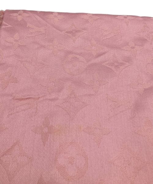 LOUIS VUITTON（ルイ ヴィトン）LOUIS VUITTON (ルイ ヴィトン) ショール・モノグラム ピンクの古着・服飾アイテム