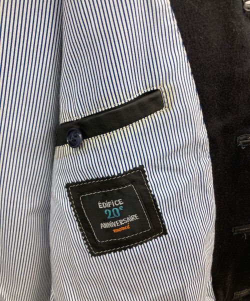 Cinquanta（チンクワンタ）Cinquanta (チンクアンタ) 切替レザーブルゾン ブラック サイズ:46の古着・服飾アイテム