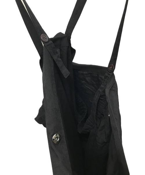 Y's（ワイズ）Y's (ワイズ) ラップデザインワンピース ブラック サイズ:Mの古着・服飾アイテム