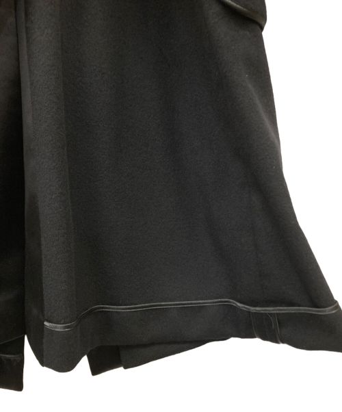 GIVENCHY（ジバンシィ）GIVENCHY (ジバンシィ) ウール シルク切替レイヤードデザインコート ブラック サイズ:40の古着・服飾アイテム