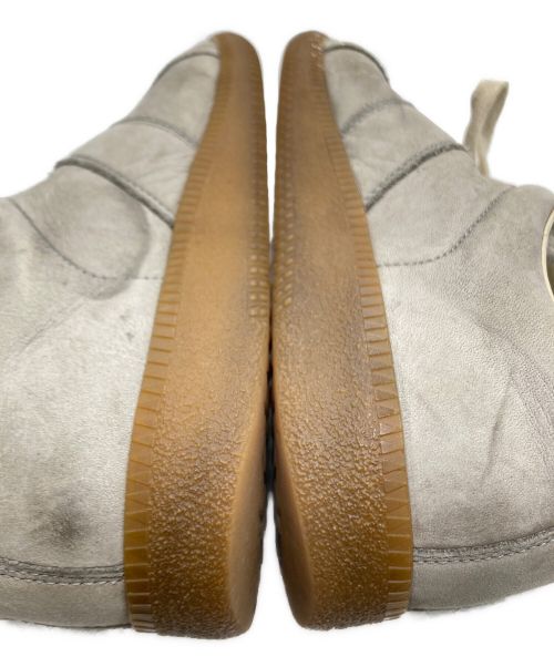 Maison Margiela（メゾンマルジェラ）Maison Margiela (メゾンマルジェラ) ペンキ加工ジャーマントレーナー グレー サイズ:25の古着・服飾アイテム
