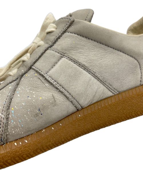 Maison Margiela（メゾンマルジェラ）Maison Margiela (メゾンマルジェラ) ペンキ加工ジャーマントレーナー グレー サイズ:25の古着・服飾アイテム