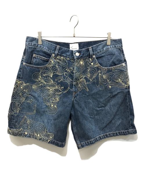 ISABEL MARANT（イザベルマラン）ISABEL MARANT (イザベルマラン) JERRYL SHORTS インディゴ サイズ:W33の古着・服飾アイテム