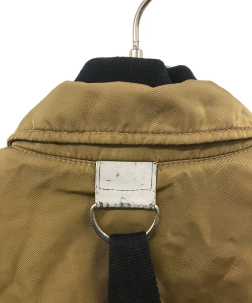 MSGM（エムエスジーエム）MSGM (エムエスジーエム) MA-1ジャケット ブラウン サイズ:48の古着・服飾アイテム