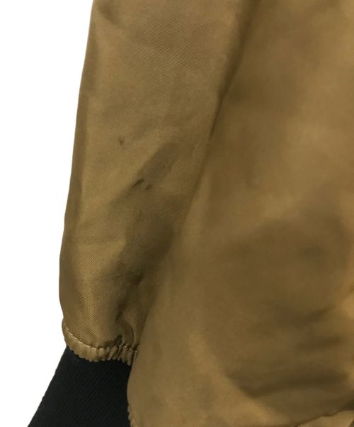 MSGM（エムエスジーエム）MSGM (エムエスジーエム) MA-1ジャケット ブラウン サイズ:48の古着・服飾アイテム