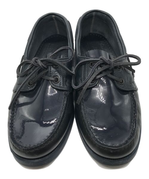 BEAMS BOY（ビームスボーイ）BEAMS BOY (ビームスボーイ) PARABOOT (パラブーツ) デッキシューズ ネイビー サイズ:23.5の古着・服飾アイテム