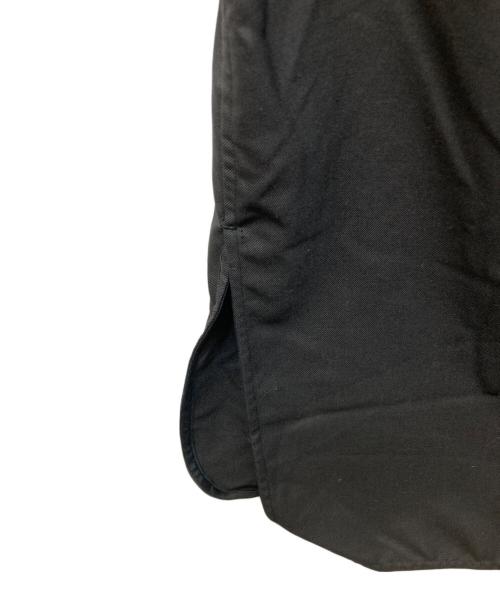 MADISON BLUE（マディソンブルー）MADISON BLUE (マディソンブルー) FLYFLONT NOSLEEVE SHIRT ブラックの古着・服飾アイテム