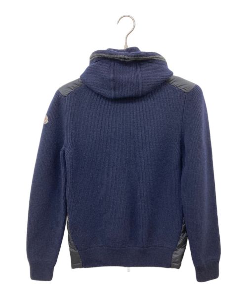 MONCLER（モンクレール）MONCLER (モンクレール) MAGLIONE TRICOT CARDIGAN ネイビー サイズ:Sの古着・服飾アイテム