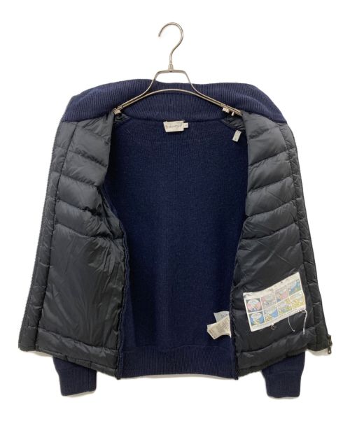 MONCLER（モンクレール）MONCLER (モンクレール) MAGLIONE TRICOT CARDIGAN ネイビー サイズ:Sの古着・服飾アイテム