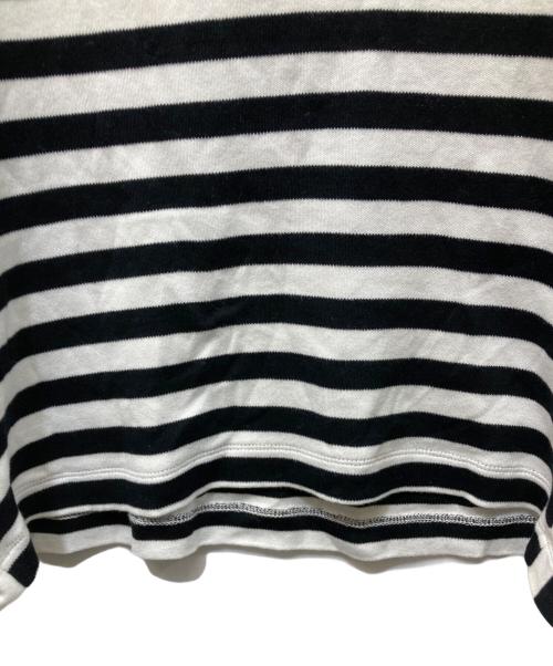 LOUIS VUITTON（ルイ ヴィトン）LOUIS VUITTON (ルイ ヴィトン) アクセサリー付 ノースリーブカットソー ホワイト×ブラック サイズ:Sの古着・服飾アイテム