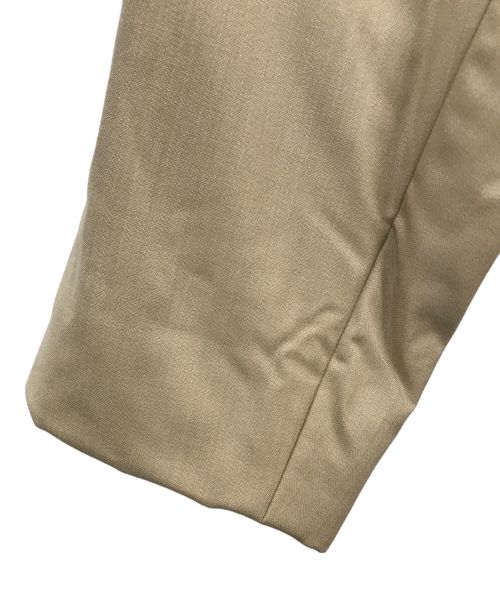 AURALEE（オーラリー）AURALEE (オーラリー) 22AW SUPER FINE TROPICAL WOOL PADDED JACKET ベージュ サイズ:4の古着・服飾アイテム