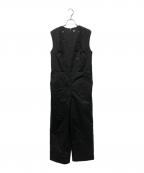 BORDERS at BALCONYボーダーズアットバルコニー）の古着「PADDING JUMP SUITS」｜ブラック