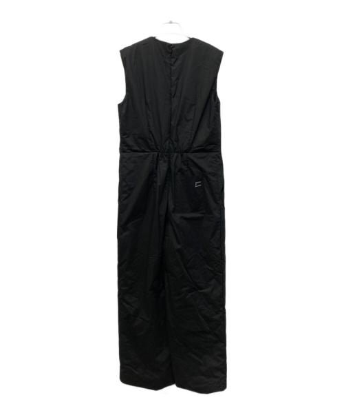 BORDERS at BALCONY（ボーダーズアットバルコニー）BORDERS at BALCONY (ボーダーズアットバルコニー) PADDING JUMP SUITS ブラック サイズ:36の古着・服飾アイテム