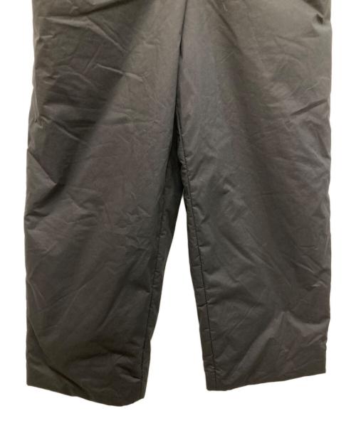 BORDERS at BALCONY（ボーダーズアットバルコニー）BORDERS at BALCONY (ボーダーズアットバルコニー) PADDING JUMP SUITS ブラック サイズ:36の古着・服飾アイテム