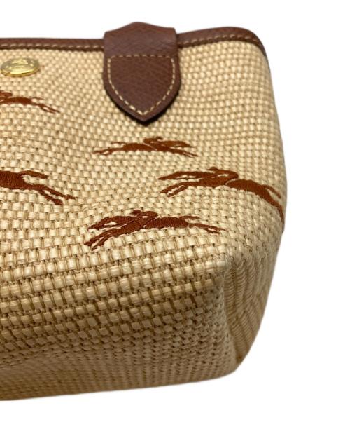 LONGCHAMP（ロンシャン）LONGCHAMP (ロンシャン) PANIER LE PLIAGE XS ベージュの古着・服飾アイテム