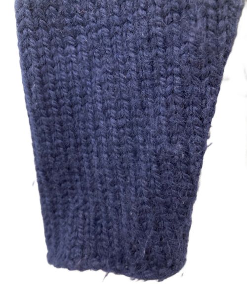 The Elder Statesman（エルダーステイツマン）The Elder Statesman (エルダーステイツマン) ニットカーディガン ネイビー サイズ:XXSの古着・服飾アイテム