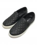 Salvatore Ferragamoサルヴァトーレ フェラガモ）の古着「レザーキルティングスリッポン」｜ブラック