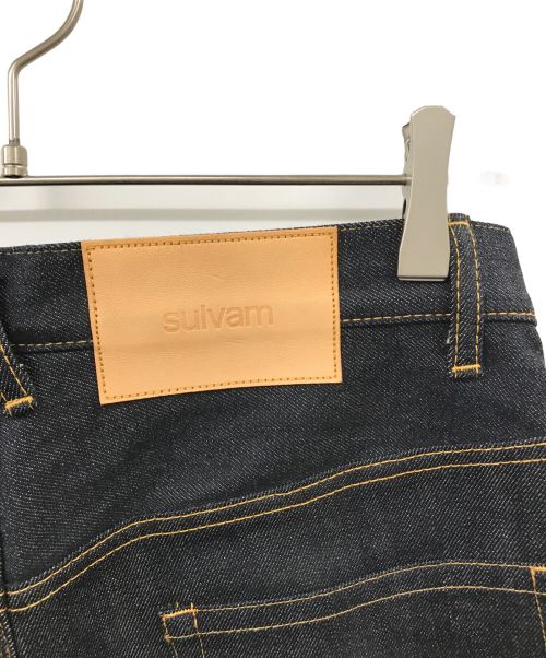 sulvam（サルバム）sulvam (サルバム) BOOTS CUT DENIM PANTS インディゴ サイズ:Sの古着・服飾アイテム