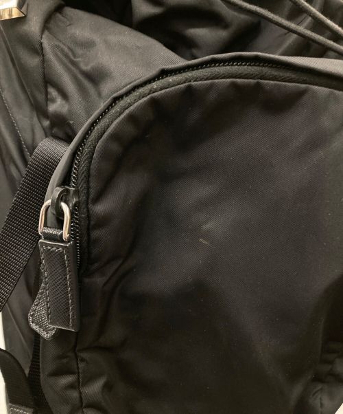 PRADA（プラダ）PRADA (プラダ) ナイロンバックパック ブラックの古着・服飾アイテム