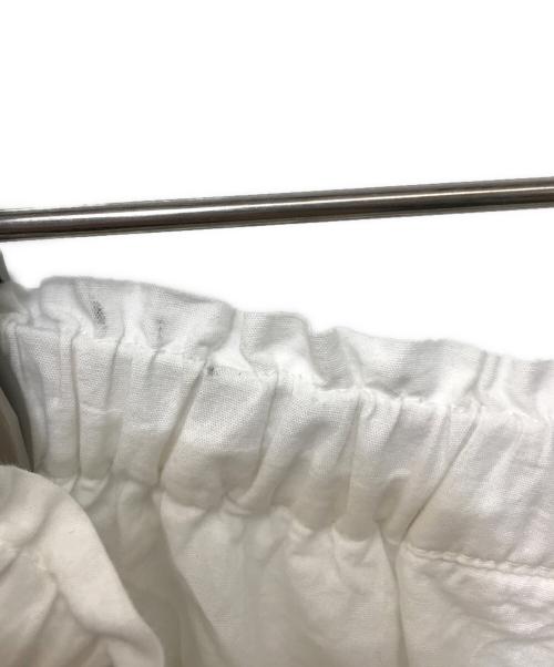 crinkle crinkle crinkle（クリンクル クリンクル クリンクル）crinkle crinkle crinkle (クリンクル クリンクル クリンクル) 3D embroidery easy pant ホワイト サイズ:FREEの古着・服飾アイテム