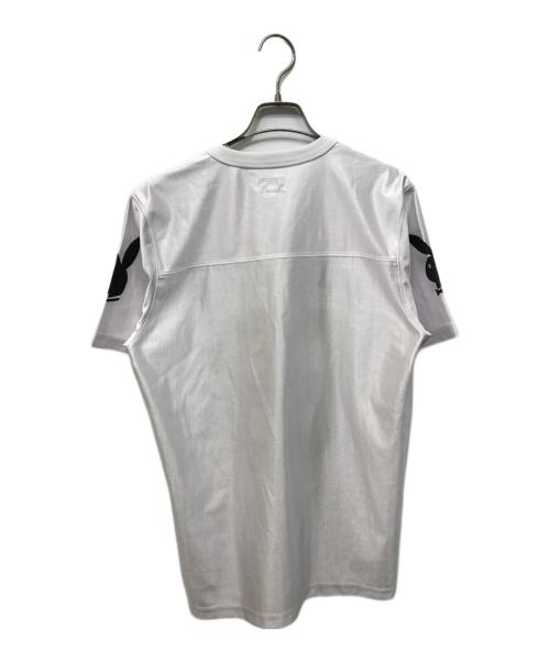 SUPREME（シュプリーム）Supreme (シュプリーム) PLAY BOY (プレイボーイ) Football TOP ネイビー サイズ:Sの古着・服飾アイテム